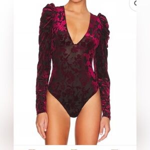 Free People Magic Hour Body Bodysuit Size XS in Midnight Combo